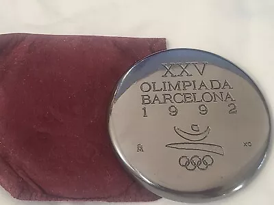 1992 Barcelona Olympic Athlete's Participation Medal With Original Bag. • $91.50