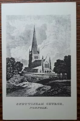 £2.30 • Buy Postcard - SNETTISHAM CHURCH, Norfolk -  East Anglia Yesterday  Series