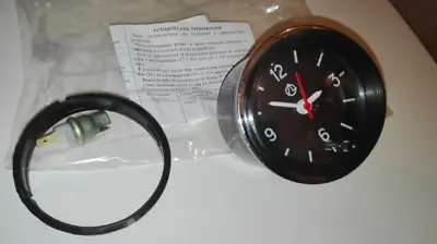 $29.99 • Buy Vintage Auto Car Dashboard Clock Quartz Round. Retro Restoration,old School +12V
