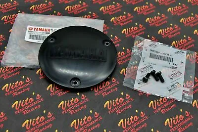 OEM Clutch Cover Round Insert + 3 Factory Bolts Yamaha Banshee 1987-2006 NEW • $39.99