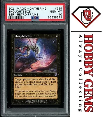 THOUGHTSEIZE PSA 10 2021 Time Spiral Remastered Timeshifted Retro 334 MTG C1 • $69.99