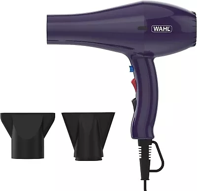 Wahl Purple Professional 2000w Ionic Style Hairdryer Lightweight Hair Blow Dryer • £25.89