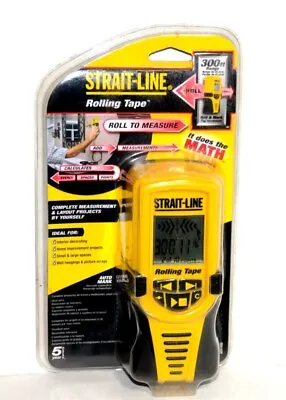 Strait-Line Rolling Tape Measurement Tool - 300 Ft. Range - 2004 - New • $14.95