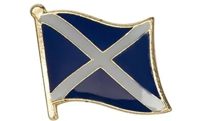 Scotland Scottish Saltire Country Flag Metal & Enamel Pin Badge  • £2.10