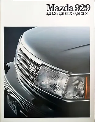 Mazda 929 Brochure 1987 DK • $7.32