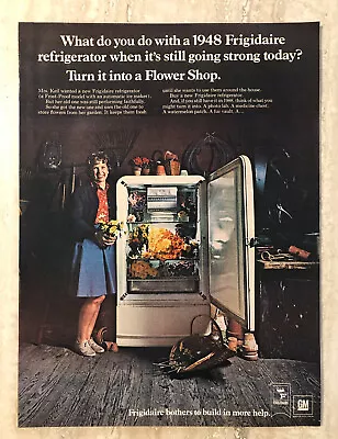 1968 Frigidaire Refrigerator 1948 Model Still Going Strong GM Vtg Print Ad • $9.99