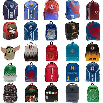 Backpack Back To School Children Official Licensed Football Club Merch • £20.39