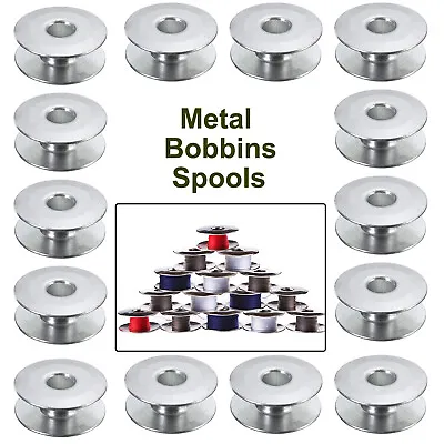Industrial Sewing Machine Bobbins Metal For Brother Juki Singer High Quality • £4.19
