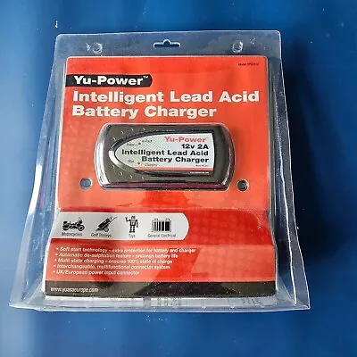 Yuasa YPC2A12 12v 2Ah Sealed Lead-Acid Battery Charger • £15.36