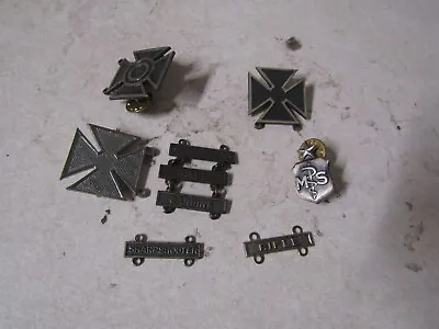 Military Insignia Badge Us Army Marksmanship Lot Set With Tabs & Such Some Silve • $12.99