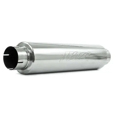 MBRP 4  Inlet / Outlet Quiet Tone Muffler Resonator 24  Body 30  Overall • $219.99