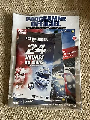 Le Mans Programme 2012. Sealed And Unopened. • £2.99