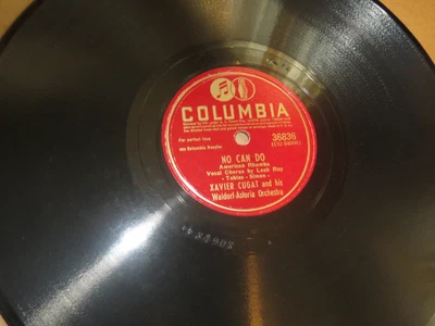 $8.42 • Buy 78RPM Columbia 36836 Xavier Cugat, You Forgotcha Guitar / No Can Do Nice V+ E-
