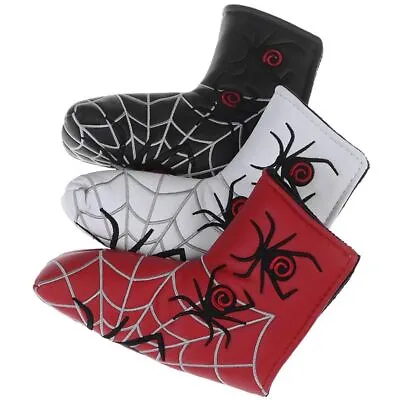 $15.27 • Buy Covers Golf Club Cover Golf Putter Cover Blade Putter Spider Web Golf Headcover