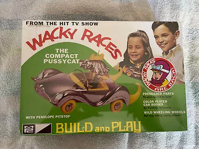 1:25 Wacky Races: Compact Pussycat Figure Snap MPC Model Kit Penelope Pitstop • $46.25
