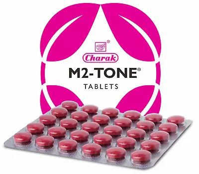 Charak M2 Tone Tablets Restore Hormonal Balance & Improves Uterine Health 30 Tab • $11.49