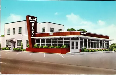 Lewisburg PA Bechtel's Restaurant & Dairy US Rte 15 Vintage Chrome Postcard F612 • $7.95