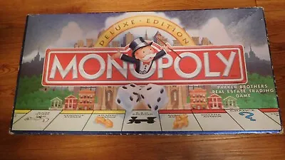 Parker Brothers Game Monopoly Deluxe Edition #00011  1995 • $16