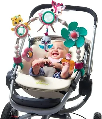 Tiny Love Sunny Stroll Activity Arch Rattle Toys 0M+ Clips Fit Most Strollers  • £23.18