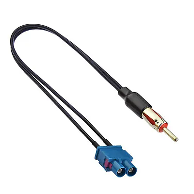 Double Fakra Antenna Adapter To DIN Connector 150 Ohms Suitable For VW Audi Seat Sk • $8.51