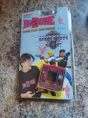 Tiger R ZONE VIRTUA COP Game Play Cartridge 1996 Tiger Electronics Sega Vintage • $34.50