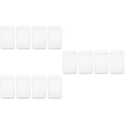  12 Pcs Model Display Box Small Clear Acrylic Figure Case Plastic Playes • $27.22