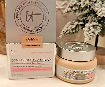 IT Cosmetics CONFIDENCE IN A CREAM Transforming Moisturizing SUPER CHARGED CREAM • $28.49