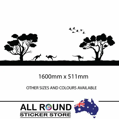 Large Australian Sticker For RV Motorhome 4x4 Horse Float Trailer car Decal • $61.14