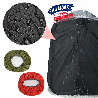 $5.99 • Buy 35L Backpack Rain Cover WaterProof Dust Rain Outdoor Travel Hiking Bag Rucksack