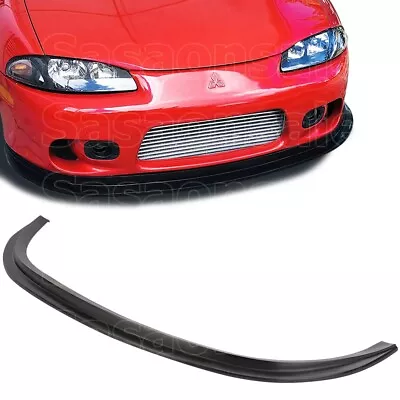 [SASA] Made For 97-99 Mitsubishi Eclipse 2G GT Style PU Front Bumper Lip Spoiler • $124.99