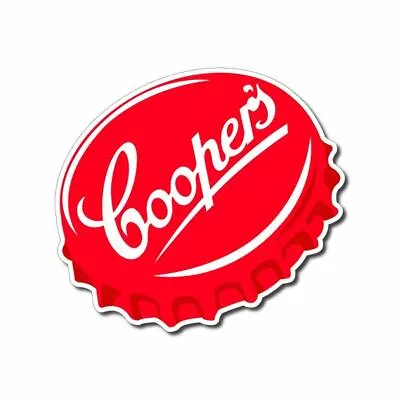 Coopers Cap Sparkling Ale Sticker / Decal - Beer Mancave Man Aussie Cave Bar Ute • $10.50