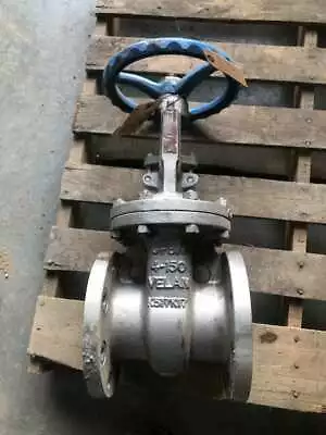 Velan F12-0064C-13GX 4  316 Stainless Manual Gate Valve CF8M 275PSI @ 100°F • $360