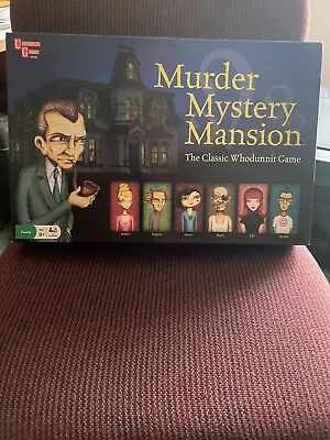 Murder Mystery Mansion Game ~ 100% Complete; Excellent Condition! • $23