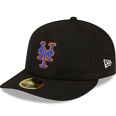 Men's New Era  Black New York Mets Authentic Collection Alternate On-Field Low • $41.99
