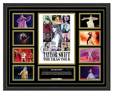 Taylor Swift Eras Tour Signed Photo Limited Edition Frame • $129.99