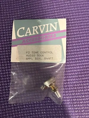 Guitar Tone Control Audio 500k Carvin NEW • $29.99