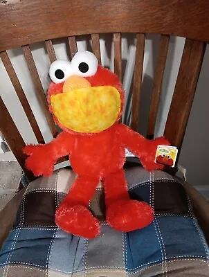  16  Elmo Plush In Yellow Mask Sesame Street Soft Eyes 2021 Health Conscious • $12