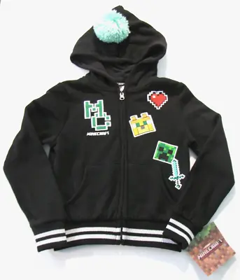 Minecraft Zip Up Hoodie Boys 6/6X Target Collection Mojang Jinx NWT • $19.99