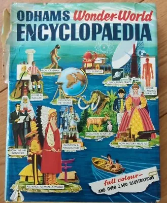 Vintage Book : Odhams Wonder-World Large Encyclopaedia Great Condition  • £3.75