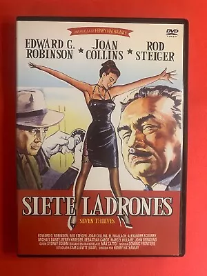 Seven Thieves DVD - Rare Edward G. Robinson Film • £12.44