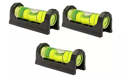 3Pcs Magnetic Bubble Spirit Levels High Precision Small Bubble Level Measurng To • $6.89