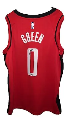 $500 • Buy Jalen Green Houston Rockets Fanatics Authentic Autographed 2021 Nike Jersey