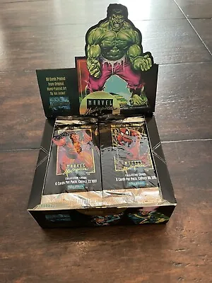 (1) Sealed Pack 1992 SkyBox Marvel Masterpieces Joe Jusko From Sealed Box! • $21.99