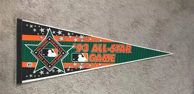 Baltimore Orioles MLB All Star Game 1993 Vintage Licensed Full Size Pennant Flag • $14.99