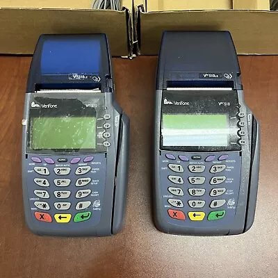 VeriFone Vx510 Dual Comm Credit Card POS Machine - Needs Reset • $9.99