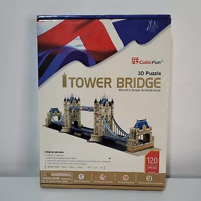 3D Puzzle Tower Bridge Of London World's Great Architecture 3D Design Puzzle • £24