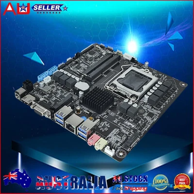 B250 Mini ITX Motherboard 1000Mbps LAN LGA1151 Dual Channel DDR3 1600 MHz 16GB A • $84.25