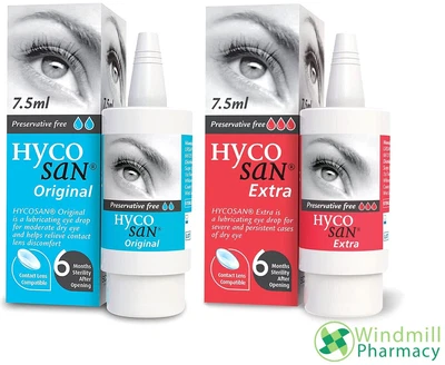£9.99 • Buy Hycosan Original Extra Preservative Free Dry Eye Drops Recommended By Opticians