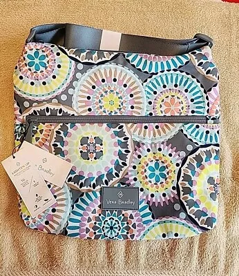 NWT Vera Bradley Lighten Up Sunny Medallion Hipster Crossbody Bag New With Tags  • $12