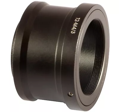 T/T2-M4/3 Screw Mount Lens Adapter Ring For Micro 4/3 Olympus Panasonic Cameras • £13.98